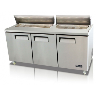 72" (18 pan) Sandwich Prep Table (Migali)